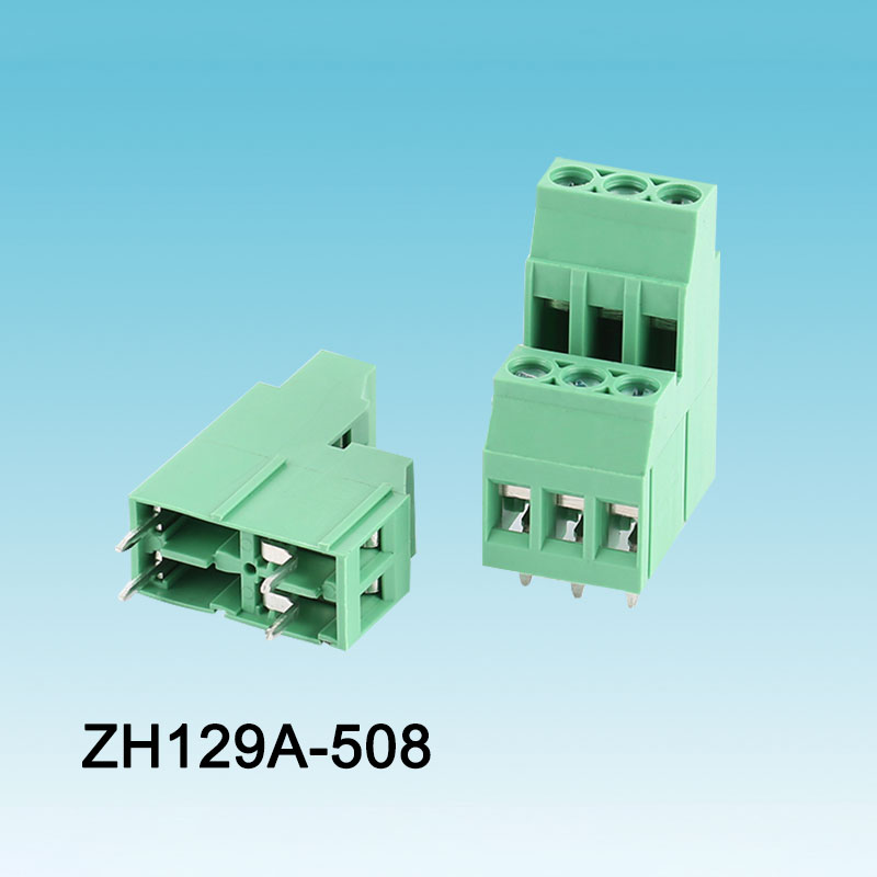 129 Dobbeltlags PCB skrueterminal