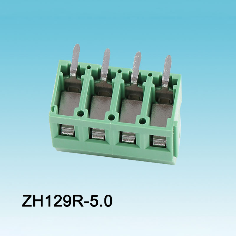 Udskift 129-5.0 Grøn PCB skrueterminal